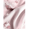 image:imageFloerns Womens Sparkly Sequin Mini Skirt Y2K Beaded Floral Hip SkirtsLight Pink