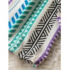 image:imageFloerns Womens Summer Striped Pants Bow High Waist Straight Leg TrousersMulticolor