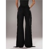 image:imageFloerns Womens Western Fringe Pants Low Rise Cowgirls Festival Concert Flared TrousersBlack