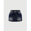image:imageFloerns Womens Y2k Butterfly Denim Skirts Low Waist Stretch Bodycon Mini SkirtDark Blue