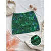 image:imageFloerns Womens Y2k Sequin Mini Skirt Beaded Glitter Low Rise Bodycon SkirtDark Green