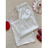 image:imageWomens Casual Wide Leg Pants Drawstring Waist Going Out Baggy Trousers