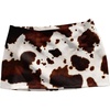 image:imageFloerns Womens Cow Print Mini SkirtWhite