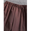 image:imageFloerns Girls 2 Piece Outfit Letter Print Rib Knit Crop Tank Top and Cargo PantsA Brown