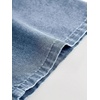 image:imageFloerns Girls Bowknot Sleeveless Overall Denim Jumpsuit Kids Baggy JeansPale Blue
