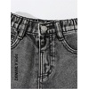 image:imageFloerns Toddler Girls Wide Leg Elastic Waist Button Baggy JeansLight Grey