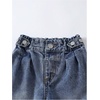 image:imageFloerns Toddler Girls Wide Leg Elastic Waist Button Baggy JeansMedium Wash