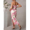 image:imageFloerns Women Floral Strapless Bodycon Long Maternity Wedding Guest DressesWhite Green Pink Floral