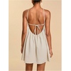 image:imageFloerns Women Summer Short Halter Tie Backless Beach Vacation Mini DressesApricot