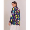 image:imageFloerns Womens Casual Long Sleeve Graphic Colorful Blazer Work Suit JacketAbstract Multi