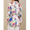 image:imageFloerns Womens Casual Long Sleeve Graphic Colorful Blazer Work Suit JacketGraffiti Multi