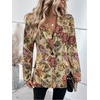 image:imageFloerns Womens Casual Long Sleeve Graphic Colorful Blazer Work Suit JacketLight Floral