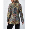 image:imageFloerns Womens Casual Long Sleeve Graphic Colorful Blazer Work Suit JacketMulti Floral