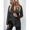 image:imageFloerns Womens Casual Long Sleeve Graphic Colorful Blazer Work Suit JacketPolka Dots