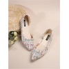 image:imageFloerns Womens Elegant Flats Pointed Toe Slip On Work Dressy Ballet FlatsMulticolor