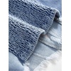 image:imageFloerns Womens Grunge Sleeveless Halter Backless Fringe Vest Denim TopsPale Blue