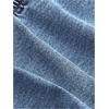 image:imageFloerns Womens Halter Denim Tank Top Button Down Backless Jean Crop TopsLight Wash
