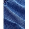 image:imageFloerns Womens Halter Denim Tank Top Button Down Backless Jean Crop TopsMedium Wash