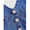 image:imageFloerns Womens Halter Denim Tank Top Button Down Backless Jean Crop TopsMedium Wash