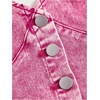 image:imageFloerns Womens Halter Denim Tank Top Button Down Backless Jean Crop TopsPink
