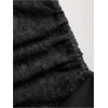 image:imageFloerns Womens Lace Patchwork Off The Shoulder Bodycon Mini DressBlack