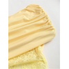 image:imageFloerns Womens Lace Patchwork Off The Shoulder Bodycon Mini DressLight Yellow
