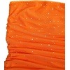 image:imageFloerns Womens Rhinestone Sleeveless Bandeau Party Corset Sequin Tube TopOrange