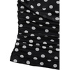 image:imageFloerns Womens Rhinestone Sleeveless Bandeau Party Corset Sequin Tube TopPolka Dots
