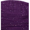 image:imageFloerns Womens Rhinestone Sleeveless Bandeau Party Corset Sequin Tube TopPurple