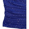 image:imageFloerns Womens Rhinestone Sleeveless Bandeau Party Corset Sequin Tube TopRoyal Blue