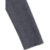 image:imageFloerns Womens Tie Front Long Sleeve Ribbed Knit Shrug Cardigan Crop TopDark Grey