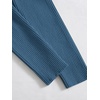 image:imageFloerns Womens Tie Front Long Sleeve Ribbed Knit Shrug Cardigan Crop TopDusty Blue