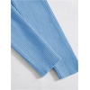 image:imageFloerns Womens Tie Front Long Sleeve Ribbed Knit Shrug Cardigan Crop TopLight Blue