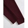 image:imageFloerns Womens Tie Front Long Sleeve Ribbed Knit Shrug Cardigan Crop TopMaroon