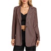 Brown Houndstooth