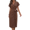 Brown Polka Dots