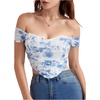 Blue and White