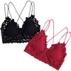 Black and Hot Red