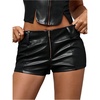 Black Solid Leather