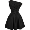 image:imageFloerns Womens Plus Size Off The Shoulder A Line Going Out Mini DressesBlack