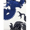 image:imageFloerns Womens Cheongsam Chinese Traditional Dragon Print Qipao Bodycon Mini DressBlue