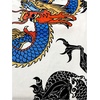 image:imageFloerns Womens Cheongsam Chinese Traditional Dragon Print Qipao Bodycon Mini DressWhite Multi