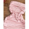 image:imageFloerns Womens Strapless Dress Tube Ruched Ruffle Trim Going Out Bodycon Mini DressesLight Pink