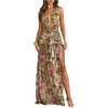 Olive Green Floral